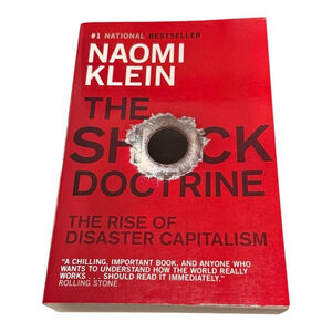 The Shock Doctrine Naomi Klein Politics Economics Nonfiction Paperback Book